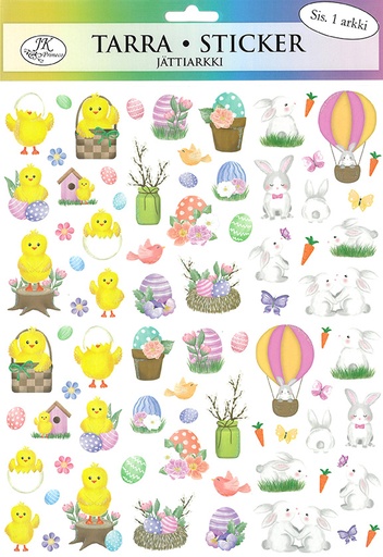 [5123] Giant sticker Easter