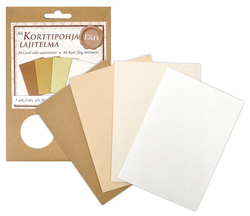 [5600] Eco card assortment A6 20pcs