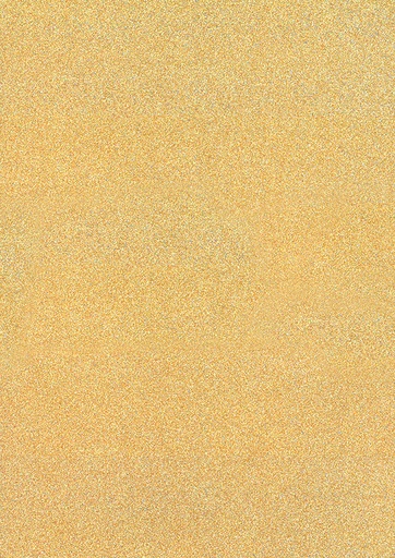 [6490] Glitter card A4 gold 5pcs