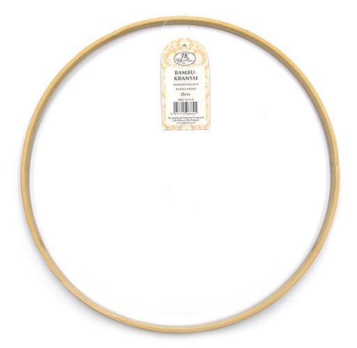 [6882] Bamboo wreath 25cm