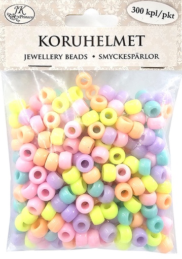 [7110] Jewellery beads Kongo pastel 300pcs
