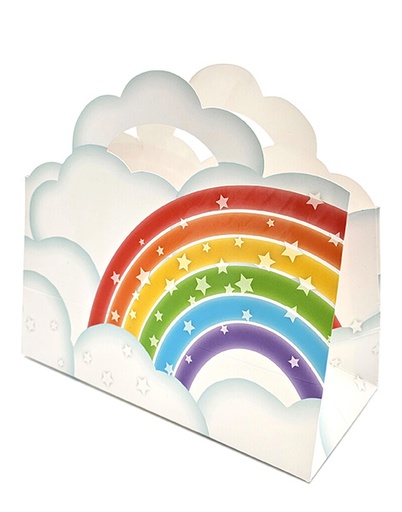 [7151] Gift bag Rainbow