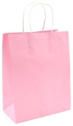 [7185] Gift bag M light pink
