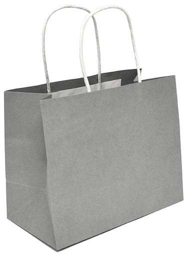 [7190] Gift bag S grey
