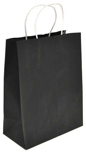 [7193] Gift bag M black