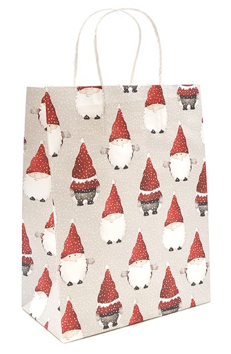 [7199] Gift bag M Christmas gnome