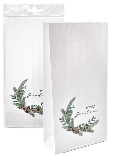 [7214] Paper bag Havukranssi 5pcs