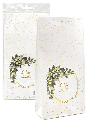 [7245] Paper bag Verde 5pcs