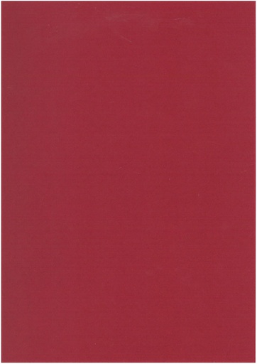 [7612] Card A4 dark red 10pcs