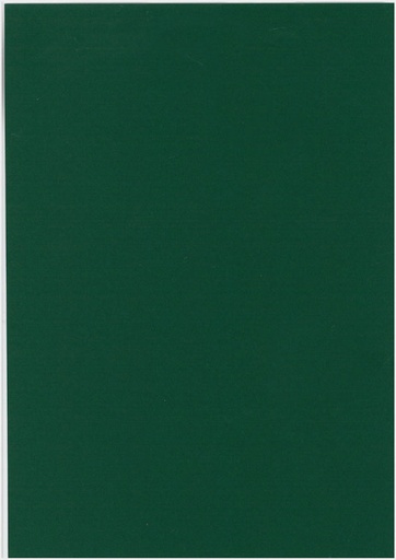 [7613] Card A4 dark green 10pcs