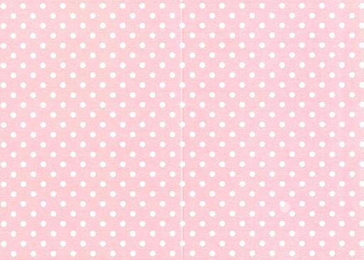 [7756] Folded card Ball light pink 10pcs
