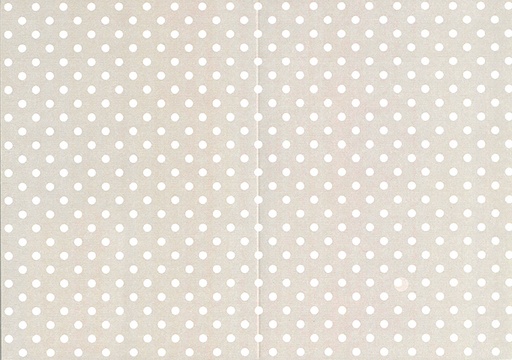 [7758] Folded card Ball beige 10pcs