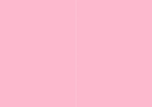 [7902] Folded card light pink 10pcs