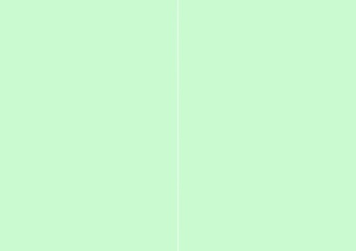 [7904] Folded card light green 10pcs