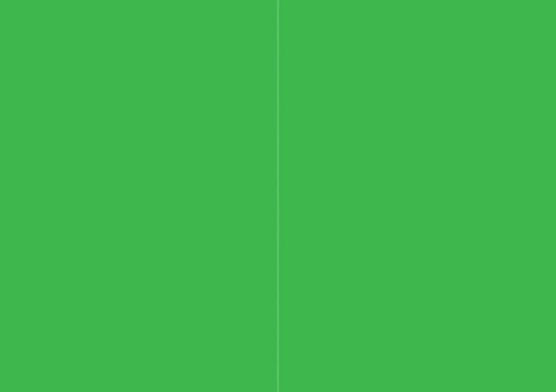 [7919] Folded card green 10pcs
