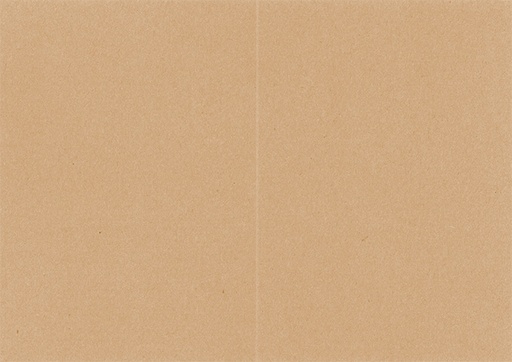 [7942] Folded card Eco natural 10pcs