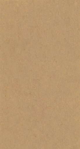 [8278] Folded card long recycled brown 10pcs