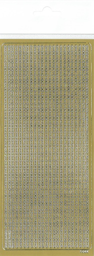 [9312] Peel-off sticker garland gold