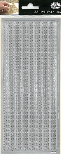 [9313] Peel-off sticker garland silver