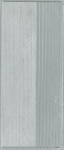 [9373] Peel-off sticker Line silver