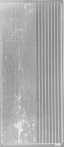 [9373] Peel-off sticker Line silver