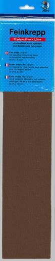 [4020372] Crepe paper brown